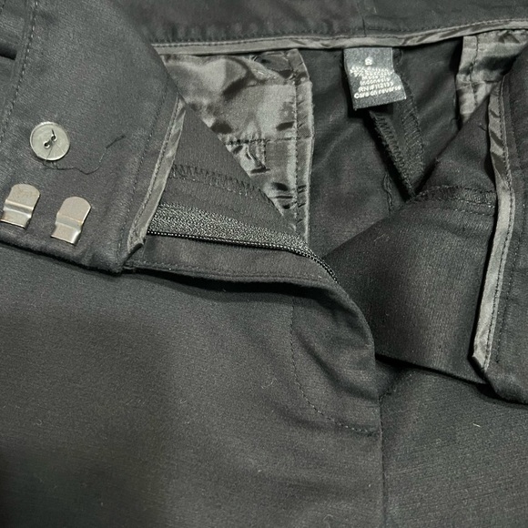 Apt9 Maxwell Cropped Black Pants Size 8 - Picture 6 of 8